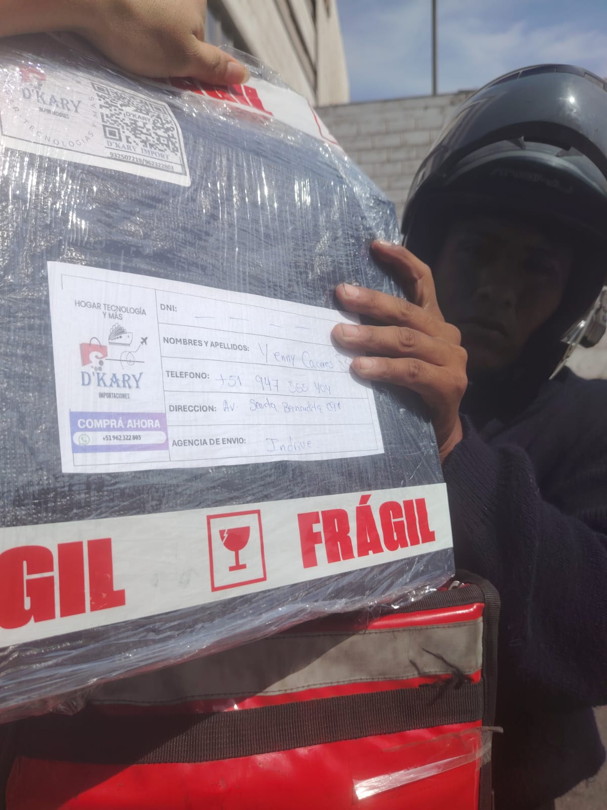 Envío nacional D'KARY IMPORT